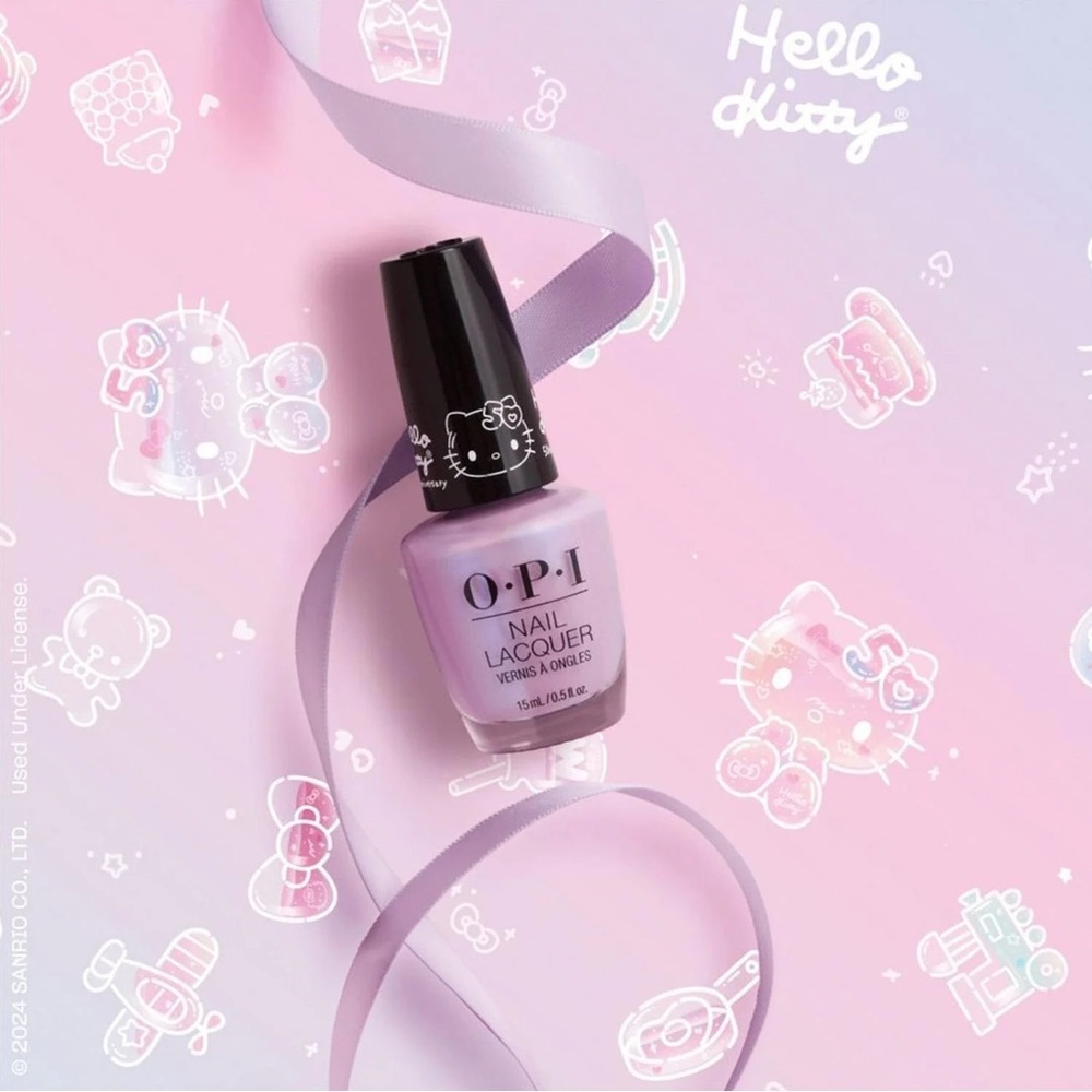 OPI Hello Kitty Light Purple Nail Lacquer